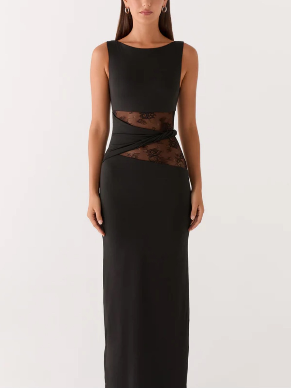 *Worn Once* Peppermayo Lace Maxi Dress